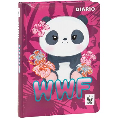 WWF - Diario Scuola 2024-2025 Ufficiale WWF, Diario 12 Mesi, 13 x 17,8Hcm, Panda