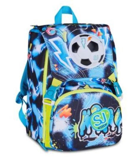 ZAINO SDOPPIABILE BIG - SJ GANG - GLOWGAME CON PATTINA LUMINOSA