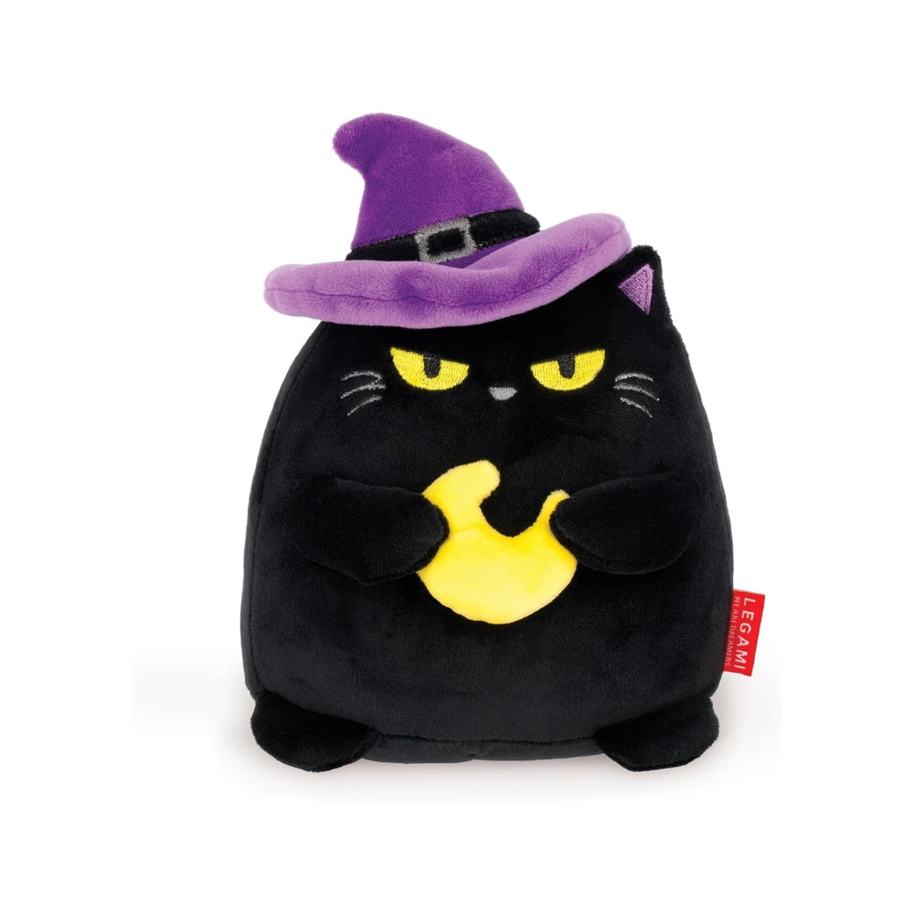 Legami – Peluche Plush Super Soft Halloween “Kitty” | Mini, Sta in Piedi da Solo, con Carta d’Identità, 14 x 17 cm