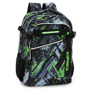 Zaino Organizzato Comix WBS Scratch – Verde/Nero