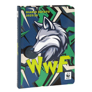 Diario Standard Giornaliero WWF Lupo, Datato 2025-2026, 12 Mesi - Franco Cosimo Panini