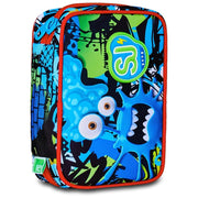 Astuccio Completo 1 Zip Sj Gang Speed Pad New - Fantasys Boy – Blu/Rosso