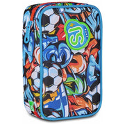 Astuccio Completo 1 Zip Sj Gang Speed Pad New - Tinypatch Boy – Azzurro/Arancione