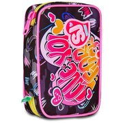 Astuccio Completo 1 Zip Sj Gang Speed Pad New - Game Led Girl - Fucsia/Rosa