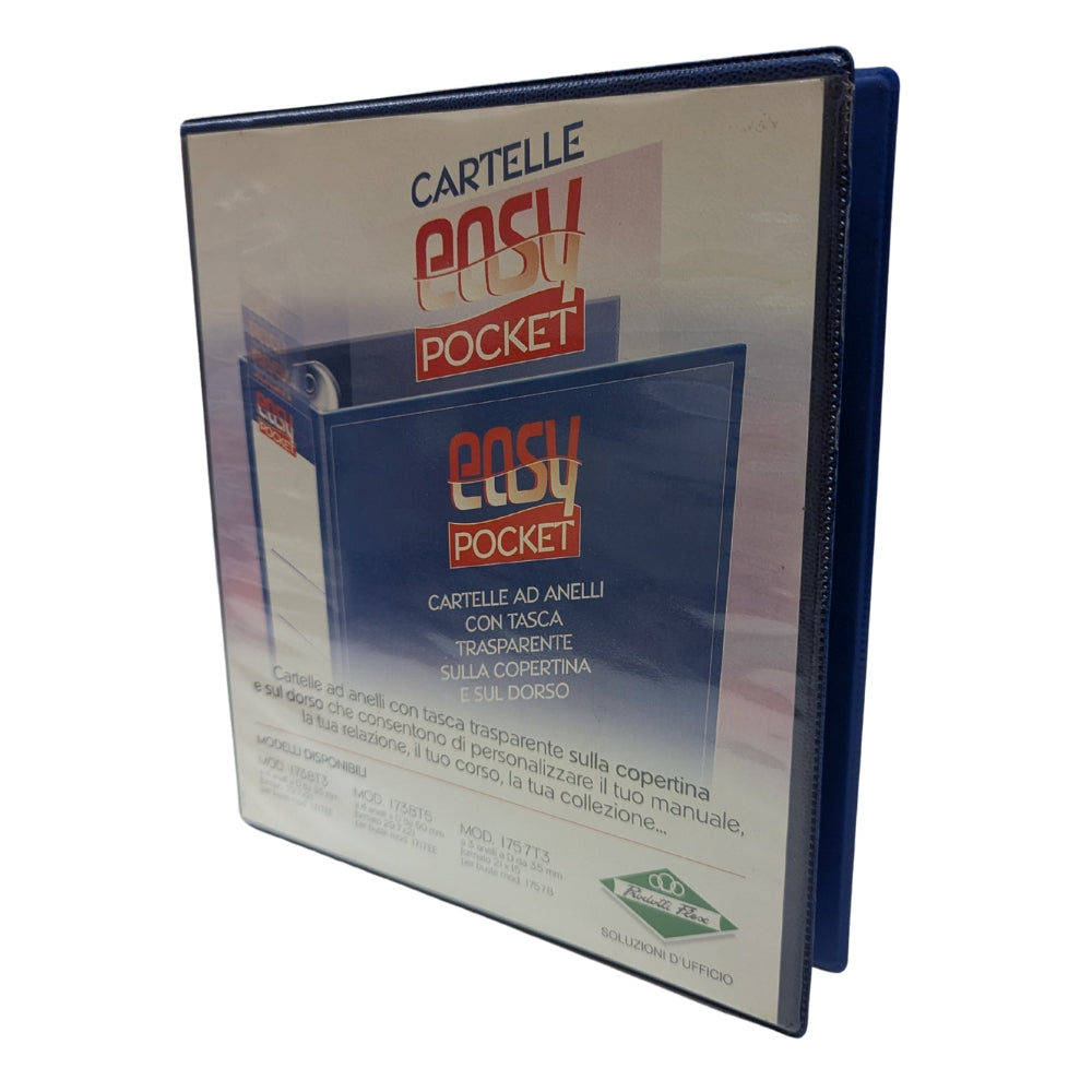 Cartella 3 Anelli Easy Pocket 21x15 cod.1757T3 - Prodotti Flex