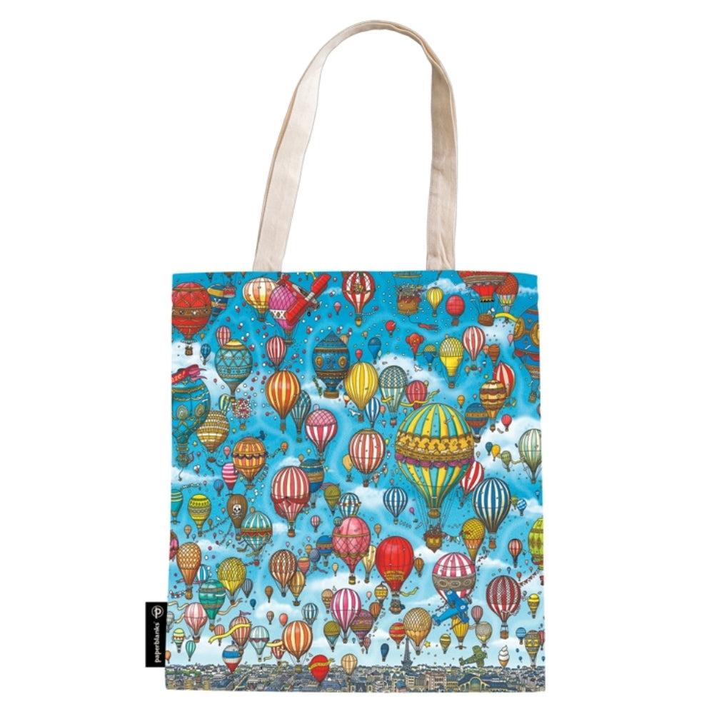 Borsa In Tela Paperblanks - Festival delle Mongolfiere/Giro al Tramonto - Pierre Detective