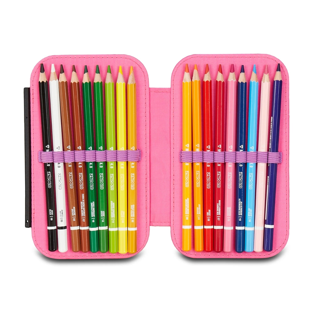 Astuccio Completo 1 Zip Sj Gang Speed Pad New - Flyunicorn Girl - Fucsia/Rosa