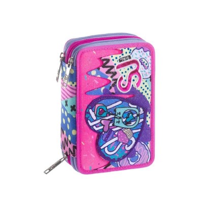 Astuccio 3 Zip Sj Gang - Have Fun Girl