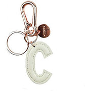 Portachiavi Lettera Iniziale My Initial Bianco - Legami