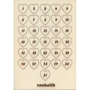 Numeri Calendario Avvento Renkalik