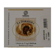 Foglia Argento Imitazione Ferrario – 14 X 14 Cm Libretto Da 25 Fogli