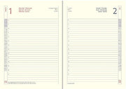 Buffetti Refill Agenda Giornaliera 12 Mesi 2027 – 17,1 x 24 cm – Carta Avorio