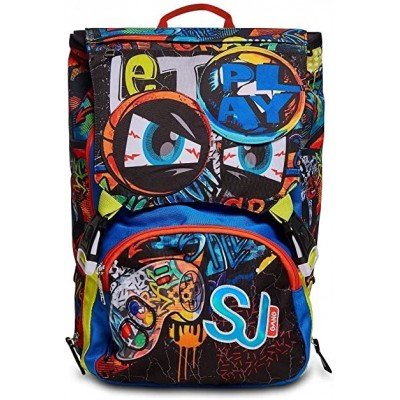 Zaino Sdoppiabile Big Sj Gang Facce Da Sj Boy