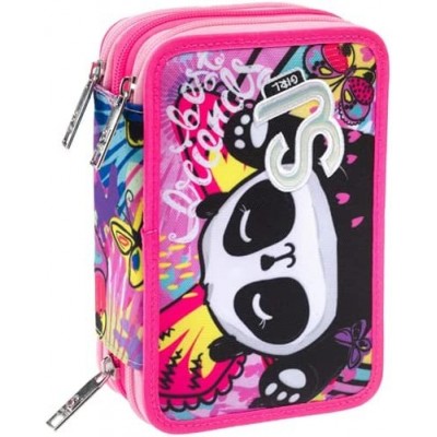 Astuccio 3 Zip Sj Gang Flip-3d- Girl