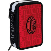 Astuccio 3 Zip Milan What A Goal - Seven
