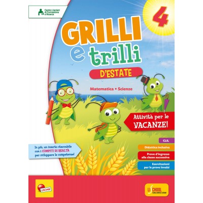 Grilli E Trilli D'estate - Matematica Scienze - 4