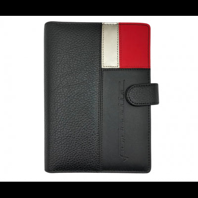 Custodia Agenda Lambretta – Nero / Rosso