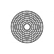 Fustelle Sottili - Cerchi 8 Sogg. 120x120mm Pc1006