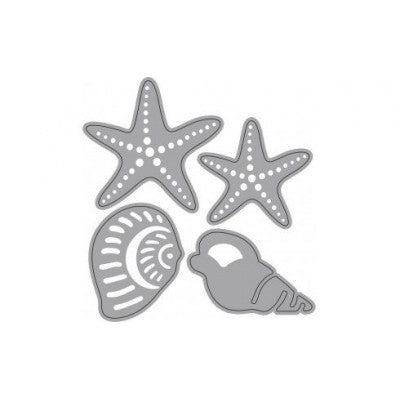 Fustelle Sottili - Stelle Marine E Conchiglie 4 Sogg. Pc1587