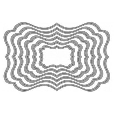 Fustelle Sottili - Targhette 6 Sogg. 125x82mm Pc1017