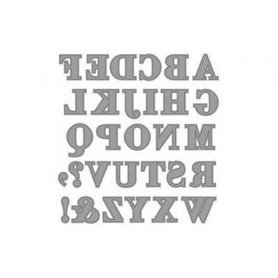 Fustelle Sottili – Alfabeto 30 Sogg. Pc1578