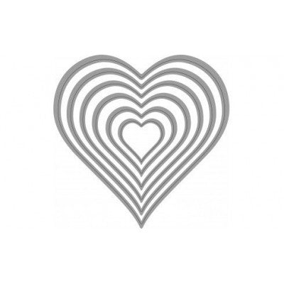 Fustelle Sottili – Cuori 6 Sogg. Pc1016