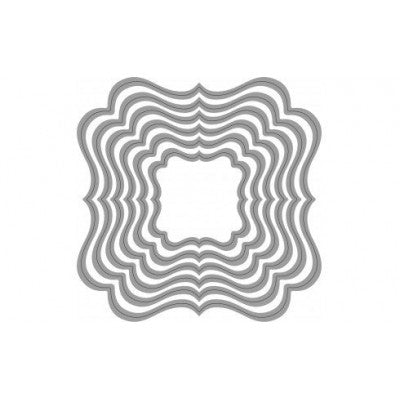 Fustelle Sottili – Targhette 6 Sogg. 112x112mm Pc1018