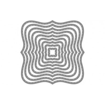 Fustelle Sottili – Targhette 9 Sogg. 80x80mm Pc1013