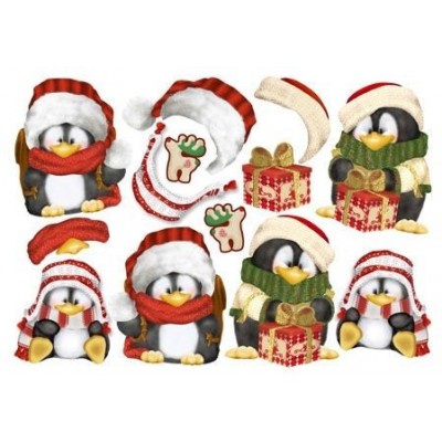 Fommy Deco' Pinguini 20x30 Cm - Renkalik