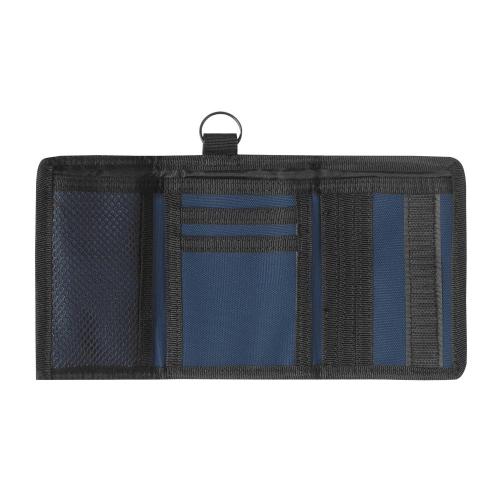 Portafoglio Monocolore Chiusura In Velcro Comix – Blu