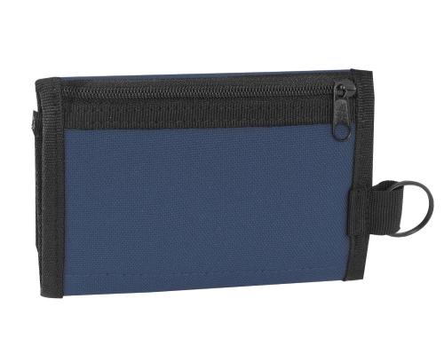Portafoglio Monocolore Chiusura In Velcro Comix – Blu