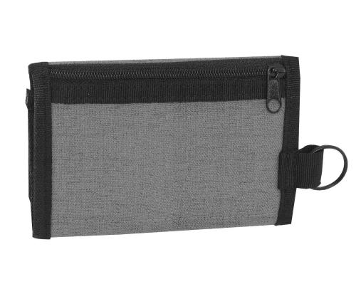 Portafoglio Monocolore Chiusura In Velcro Comix – Grigio