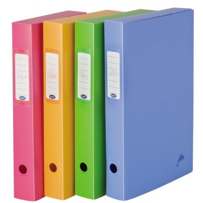 Scatola Progetti Con Bottone Buffetti Fantasy - Dorso 7 Cm - 35x25 Cm