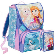 Zaino Sdoppiabile Frozen Magic Star Con Astuccio + Personaggio Frozen - Z00084