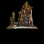 Presepe In Movimento Mulino Girevole