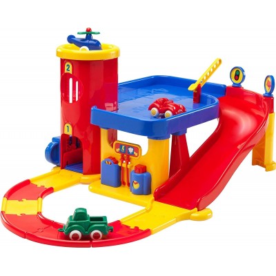 Piccolo Parcheggio Con Set Strada - Viking Toys 5556