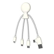 Multicavo Di Ricarica Usb A/c/micro E Lightning Mr Bio All-in-one Buffetti I Love Green