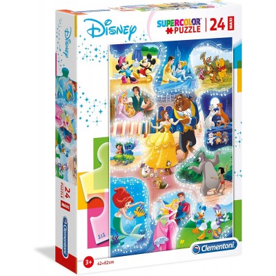 Clementoni Supercolor Puzzle Dance Time 24 Maxi Pezzi 3+ Anni