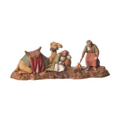 Scena Cammellieri Landi Cm. 10 - Presepe