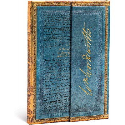 Taccuino A Righe - Lettera Con Stralci Della Poesia "i Narcisi" Wordsworth, Midi, Paperblanks