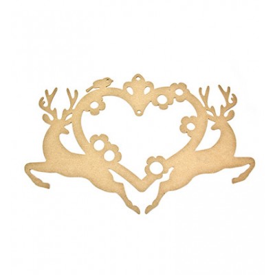 Decorazione Cervi