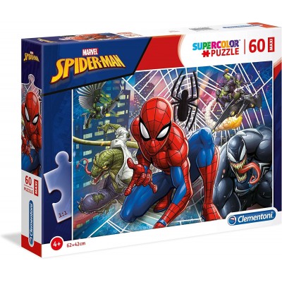 Puzzle Spider-man - 60 Pezzi - Clementoni