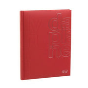 Agenda Giornaliera Buffetti 12 Mesi - 2023 - 21x29,7 Cm - Rosso