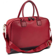 Campo Marzio - Porta Computer Per Uomo E Donna Moda Eco - Capiente Con Tracolla Rimovibile - Rosso Ciliegia