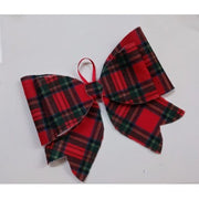 Set Da 3 Fiocchi Scozzese In Feltro