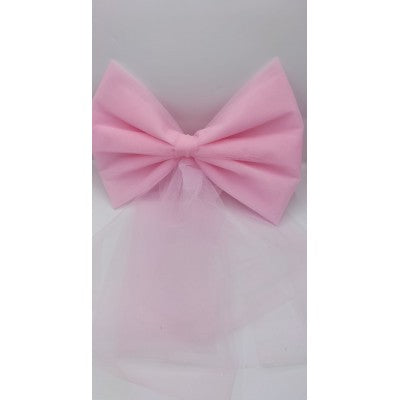 Fiocco Nascita Bimbo/a In Tulle