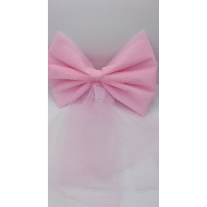 Fiocco Nascita Bimbo/a In Tulle