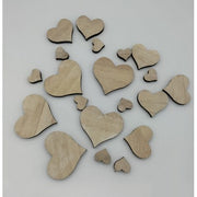 Sagome Cuori Legno Varie Misure
