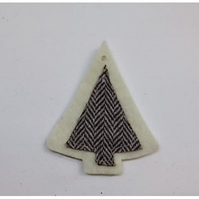 Albero Scozzese In Feltro Con Foro