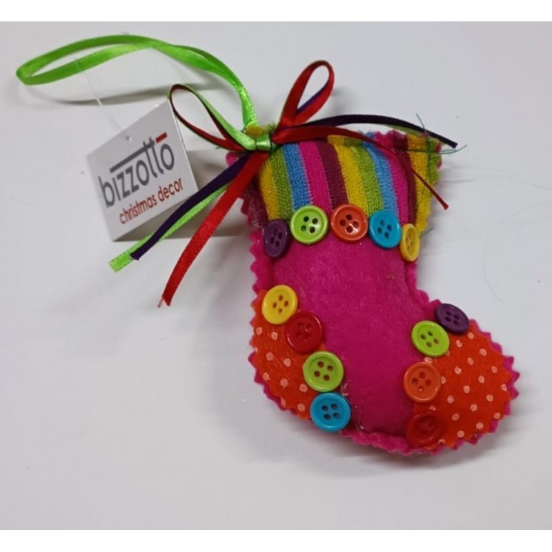 Calzetta Befana Imbottita In Feltro